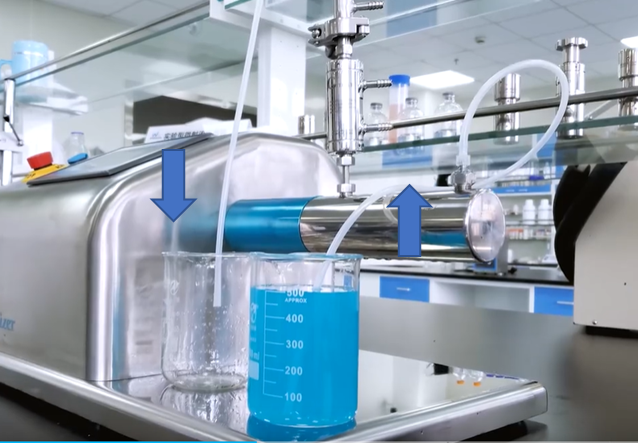 Estrutura da Câmara de Interação de Diamante