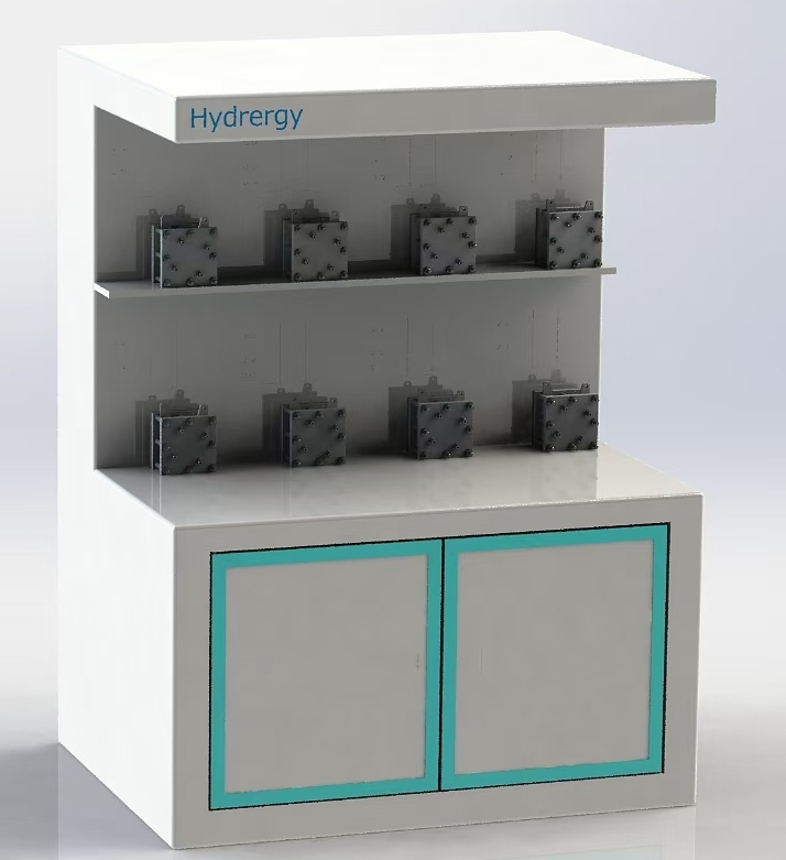 Mehrkanal-Wasserelektrolyse-Wasserstoffsystem