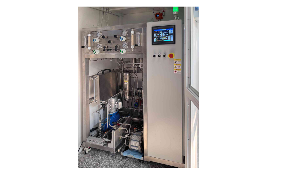 Prüfstand-Wasserelektrolyse-Wasserstoffsystem